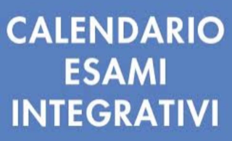 ESAMI INTEGRATIVI