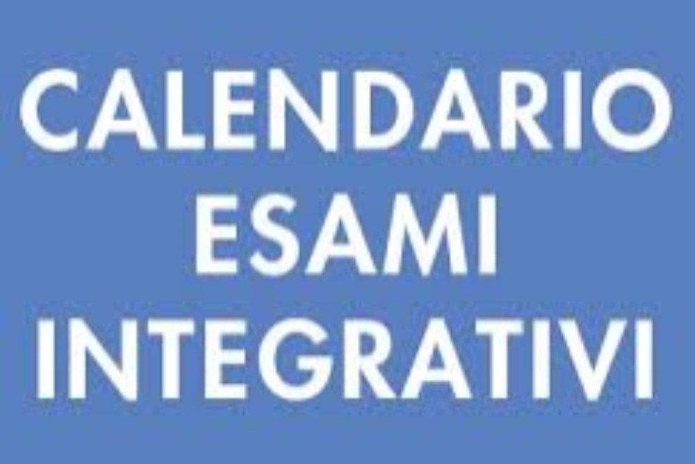 ESAMI INTEGRATIVI